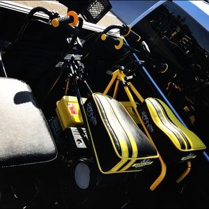 Mini bikes motorized bikes and dune buggies